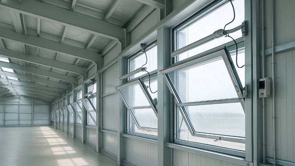Automatic window to adjust the air of innovation in the environment with Managaj Industry Solutions Automatic window to adjust the air of innovation in the environment with Managaj Industry Solutions
