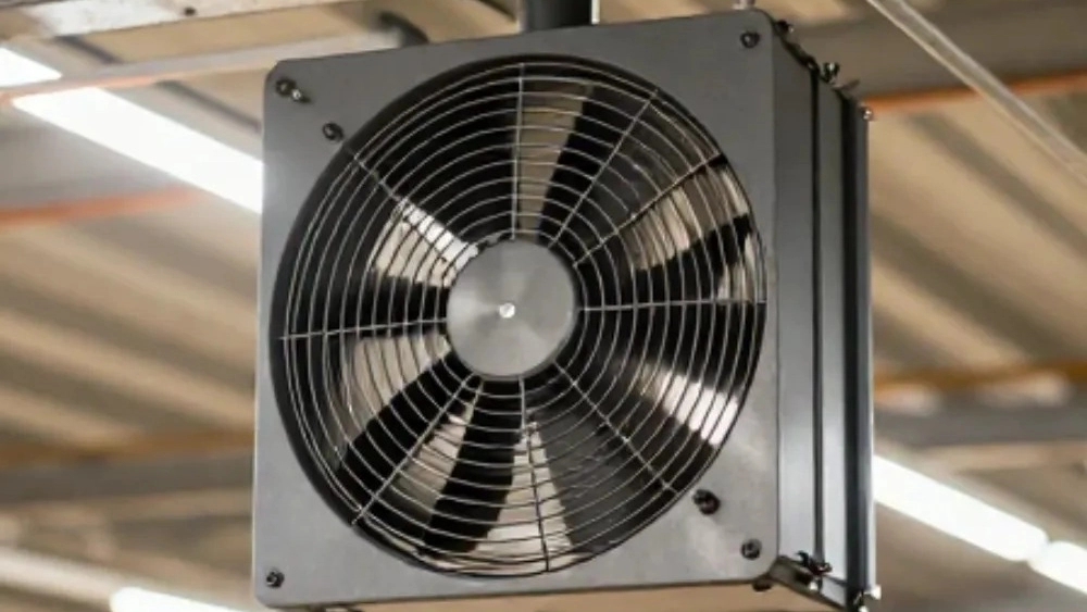 Silent poultry circulation fan suitable for breeding halls in Tabriz Silent poultry circulation fan suitable for breeding halls in Tabriz